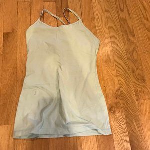 LULULEMON IVIVVA TANK TOP LIGHT BLUE | SIZE 12